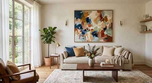 Styling Your Sanctuary: 5 Ways to Design a Room Around a Single Art Piece