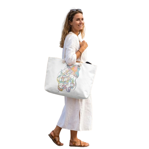 Rainbow Jelly Tote Bag