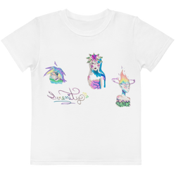 Kids cotton crew neck t-shirt