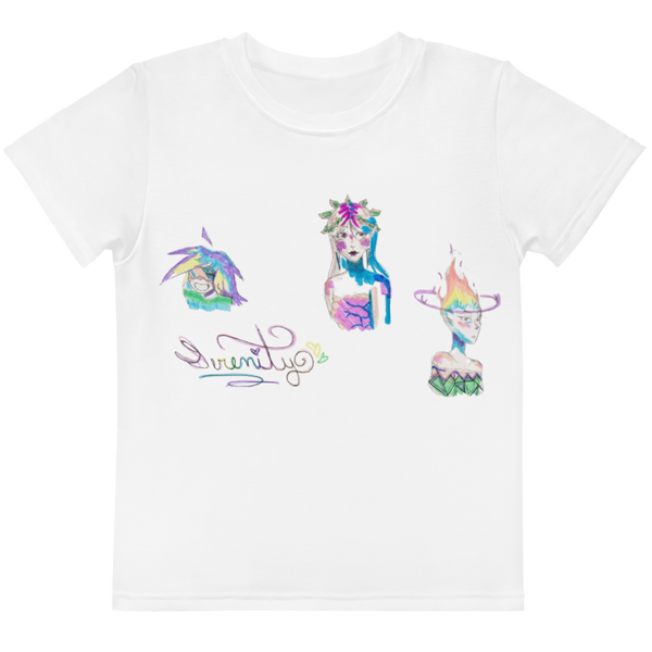 Kids cotton crew neck t-shirt