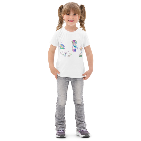 Kids cotton crew neck t-shirt