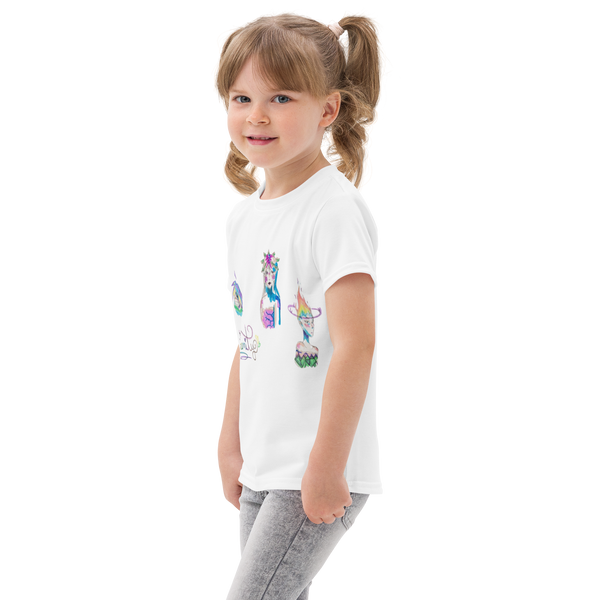 Kids cotton crew neck t-shirt