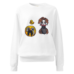 Unisex garment-dyed sweatshirt