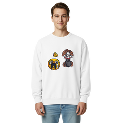 Unisex garment-dyed sweatshirt