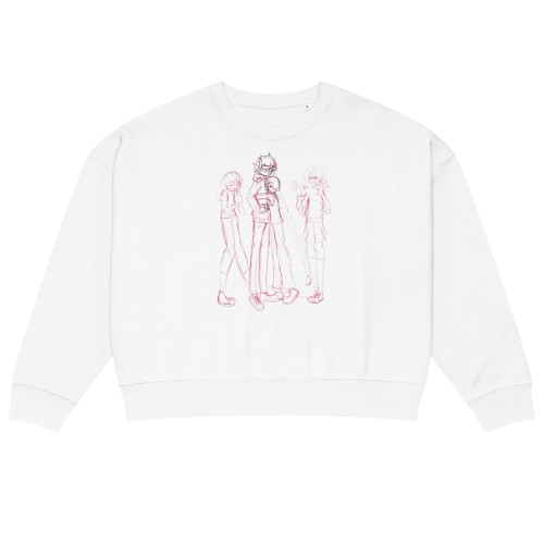 Women’s organic crew neck sweatshirt